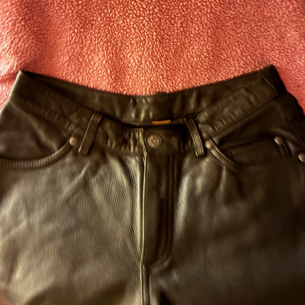 Harley-Davidson Black Leather Pants